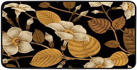 Rashu Ivy Pattern Kitchen Mat - Durable Anti-Fatigue Rug for Kitchen Beyond