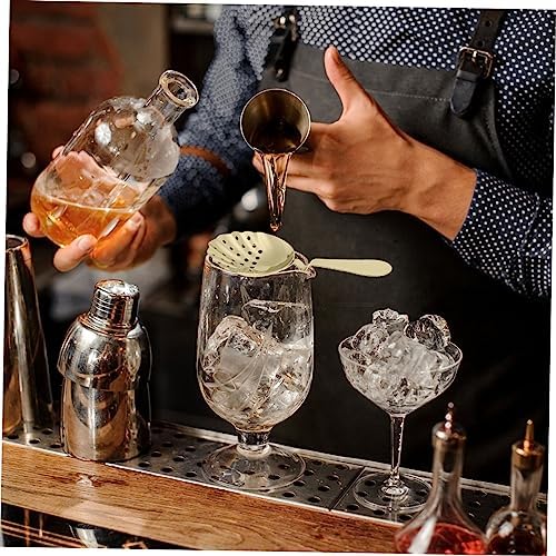 304 Stainless Steel Shell Ice Strainer Cocktail Commercial Strainer Bartenders Choice