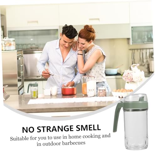 500ml Acrylic Oil and Vinegar Mixing Bottle Kitchen Oil Sprayer Condiment Squeeze Bottle