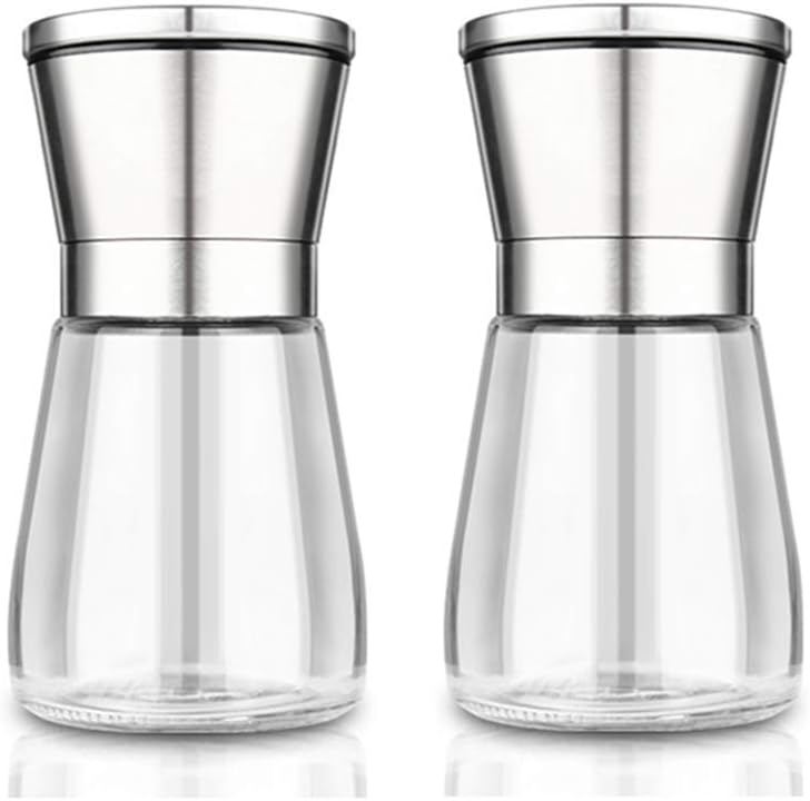 Best-Selling Salt Pepper Mill Set with Adjustable Coarseness