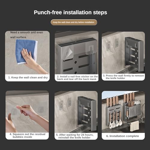 Multi-functional Kitchen Knife Holder