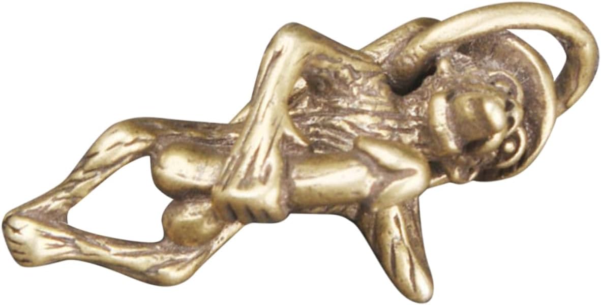 Brass Monkey Keychain