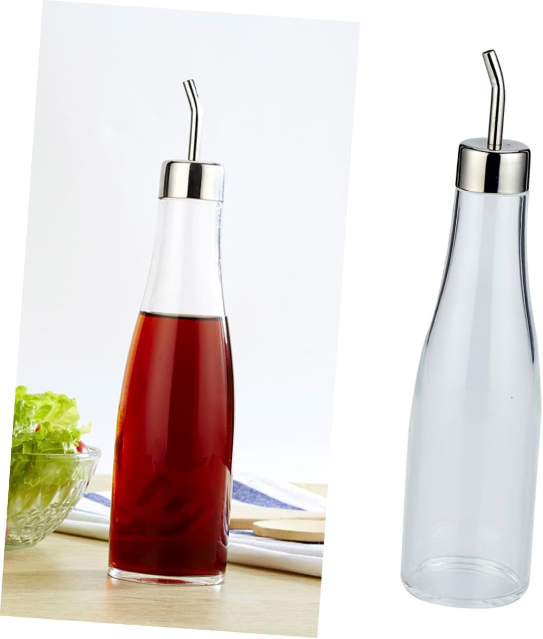 Unomor Acrylic Vinegar Pot Seasoning Jar
