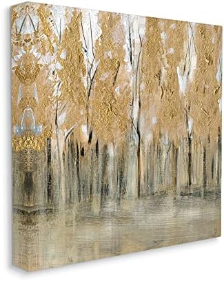 Stupell Industries Canvas Wall ArtAbstract Nature 24x24Susan JillBrownGrey