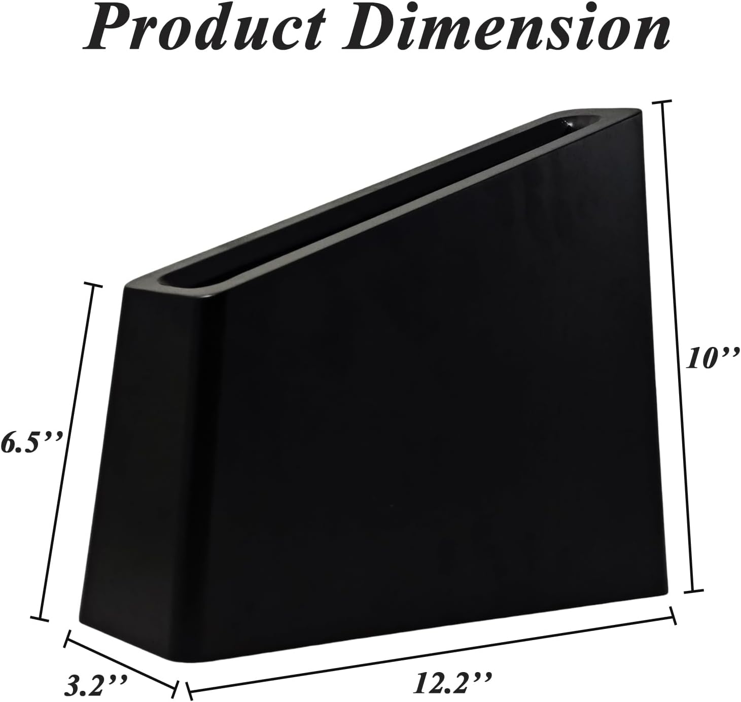 Elegant Magnetic Knife Holder Block