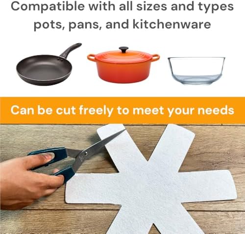 Pot and Pan Protectors Set of 3 3 Different Sizes