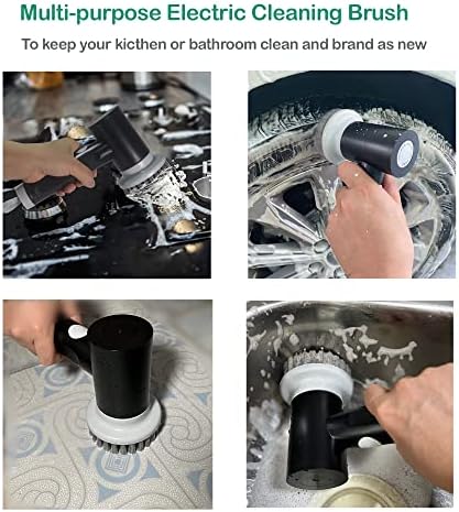 Amvnotia Electric Spin Scrubber Kitchen Cleaning Tool