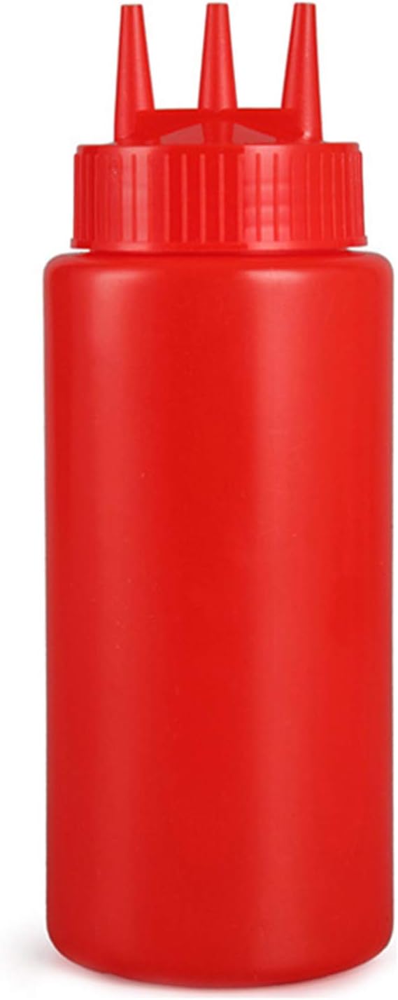 Multi-Purpose Squeezing Dispenser with 3 Hole Design