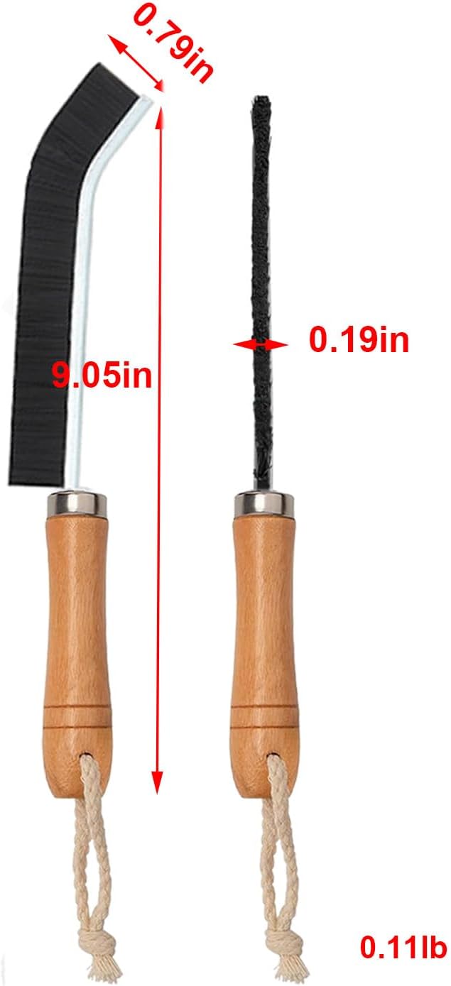 LAMSEA2-Piece Crevice Cleaning Brush for Narrow Gaps