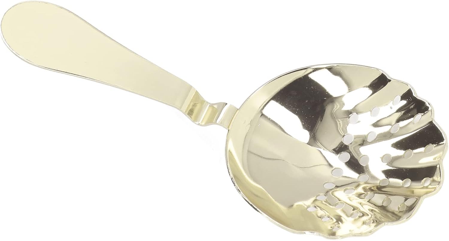 Julep Stainless Steel Cocktail Strainer Gold