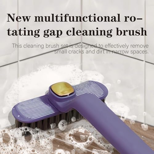 360-Degree Crevice Brush Set Easy for Tight Spaces