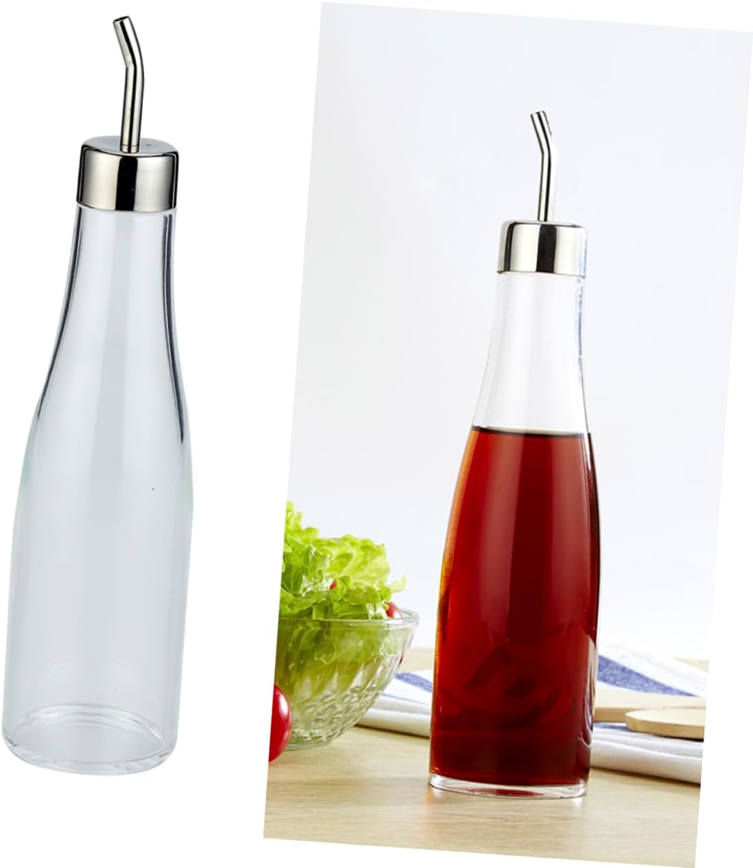Unomor Acrylic Vinegar Pot Seasoning Jar