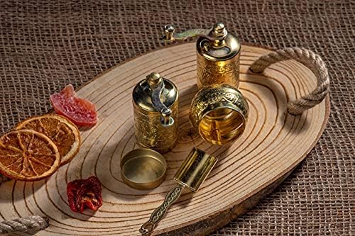 Versatile Manual Pepper Grinder with Crank Handle for Home Kitchen