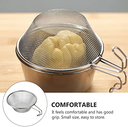 Fishing GlassSoup Skimmer Stainless Steel Strainer for Noodles Tea Eggs