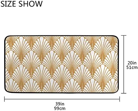 Non-Slip Kitchen Mat - Anti-Fatigue Soft 39x20 inches