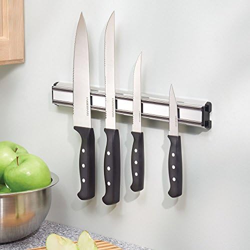 Must Have Wall-Mount Magnetic Knife Holder 14-Inch Heavy DutyStainless Steel