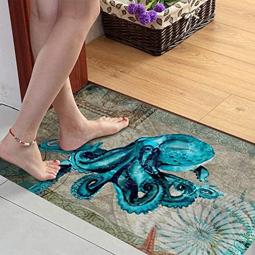 Cozy Cashmere Front Door Mat Anti-Fatigue Kitchen Bathroom Rug
