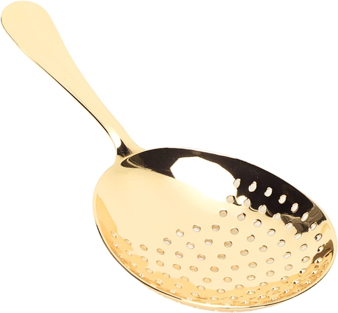 Stainless Steel Julep Strainer Ergonomic Handle for Home Commercial Use