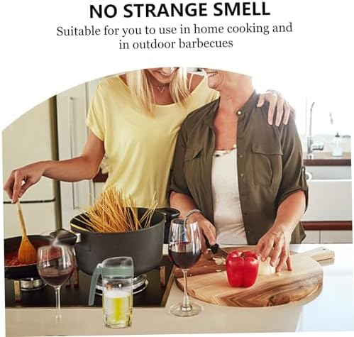 Acrylic oil vinegar mixing bottle with single opening squeeze system