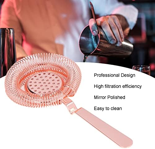 Professional Bar Strainer Silver Rose Gold
