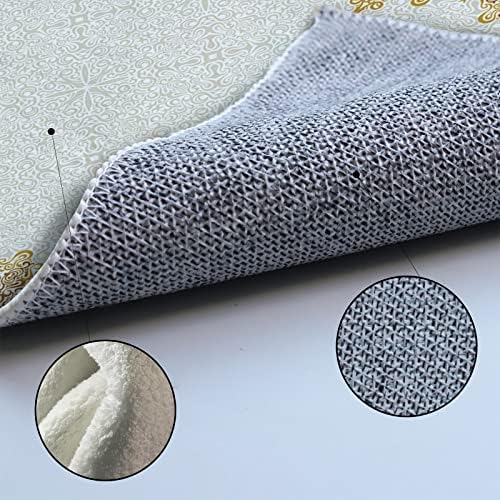 Welcome Front Door Mat Boho Style 16x24 inch Anti-Fatigue Washable