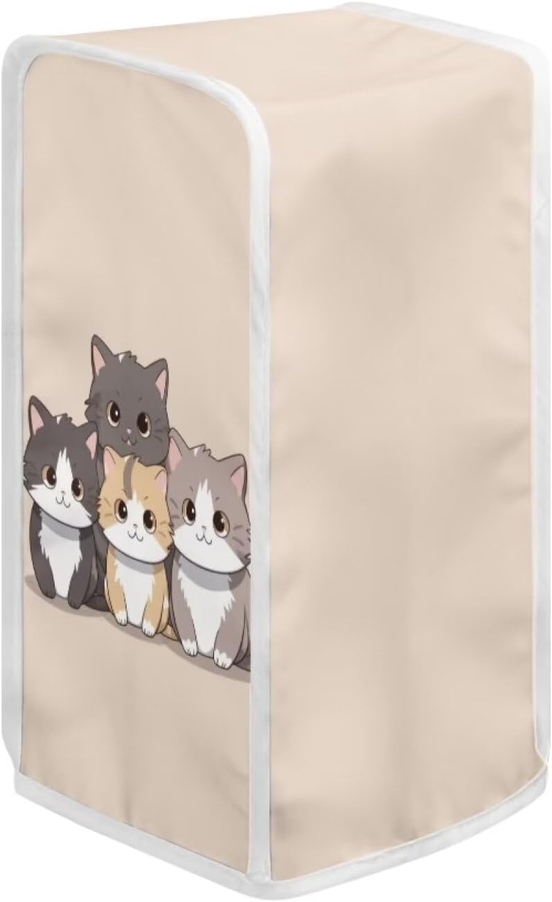Cartoon Cat Can Opener Dust Cover