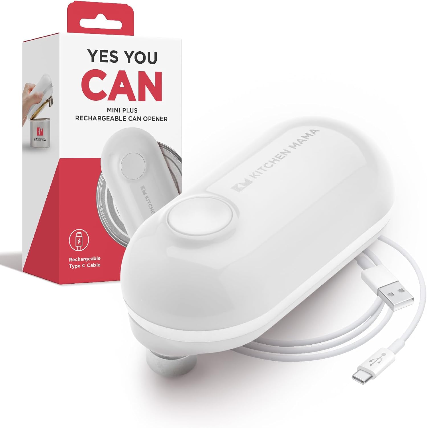 Kitchen Mama Mini Plus Rechargeable Electric Can Opener
