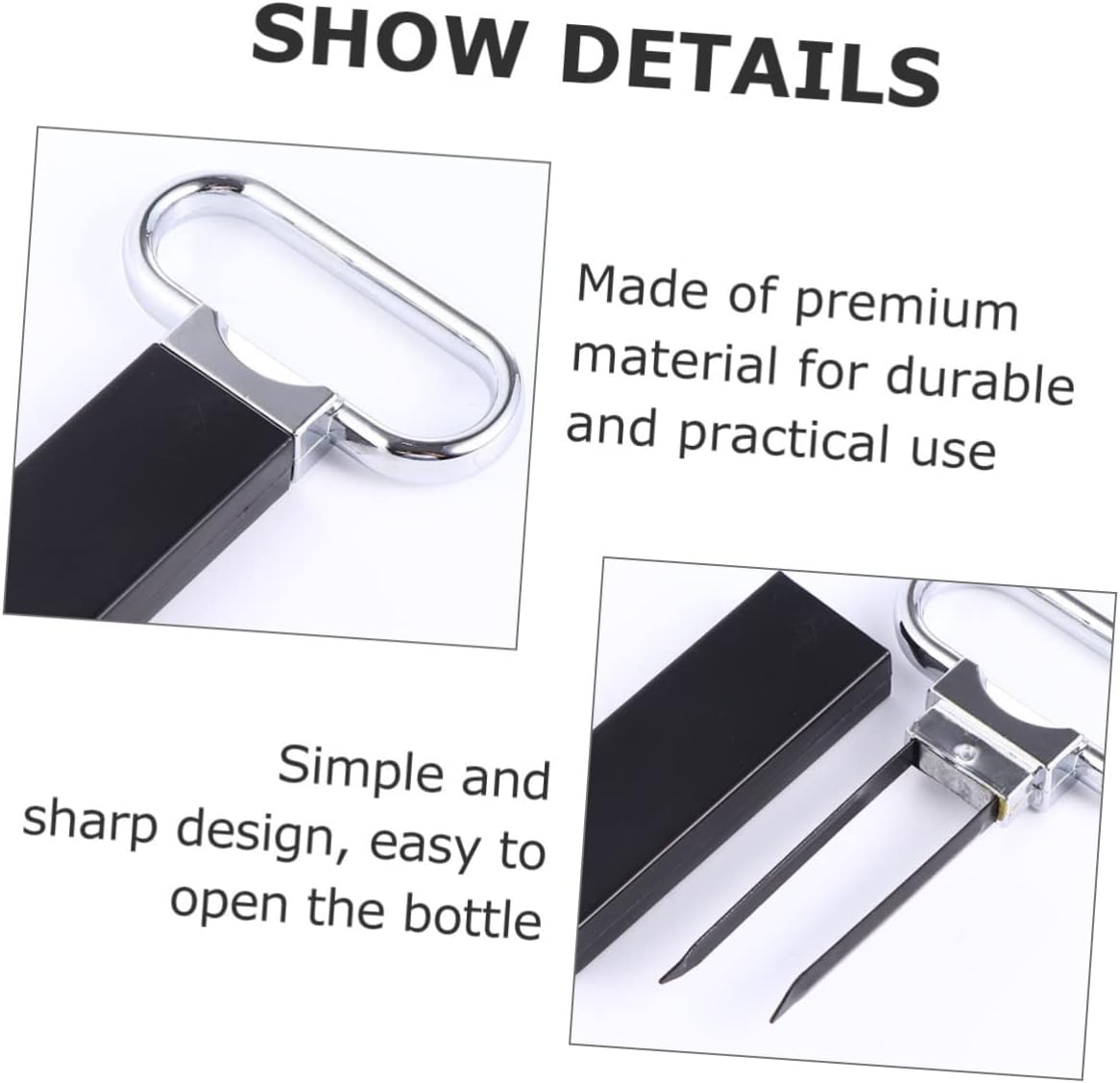 VOSAREA Multifunctional Portable Bottle Opener - Compact Easy to Use