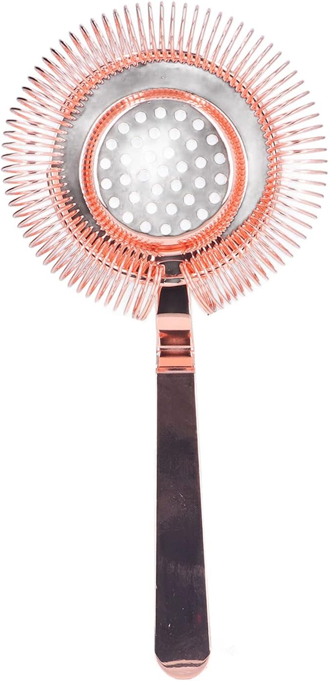 Professional Bar Strainer Silver Rose Gold