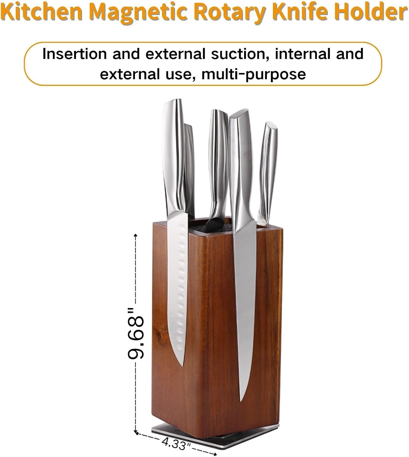 Strong Durable Magnetic Knife Block