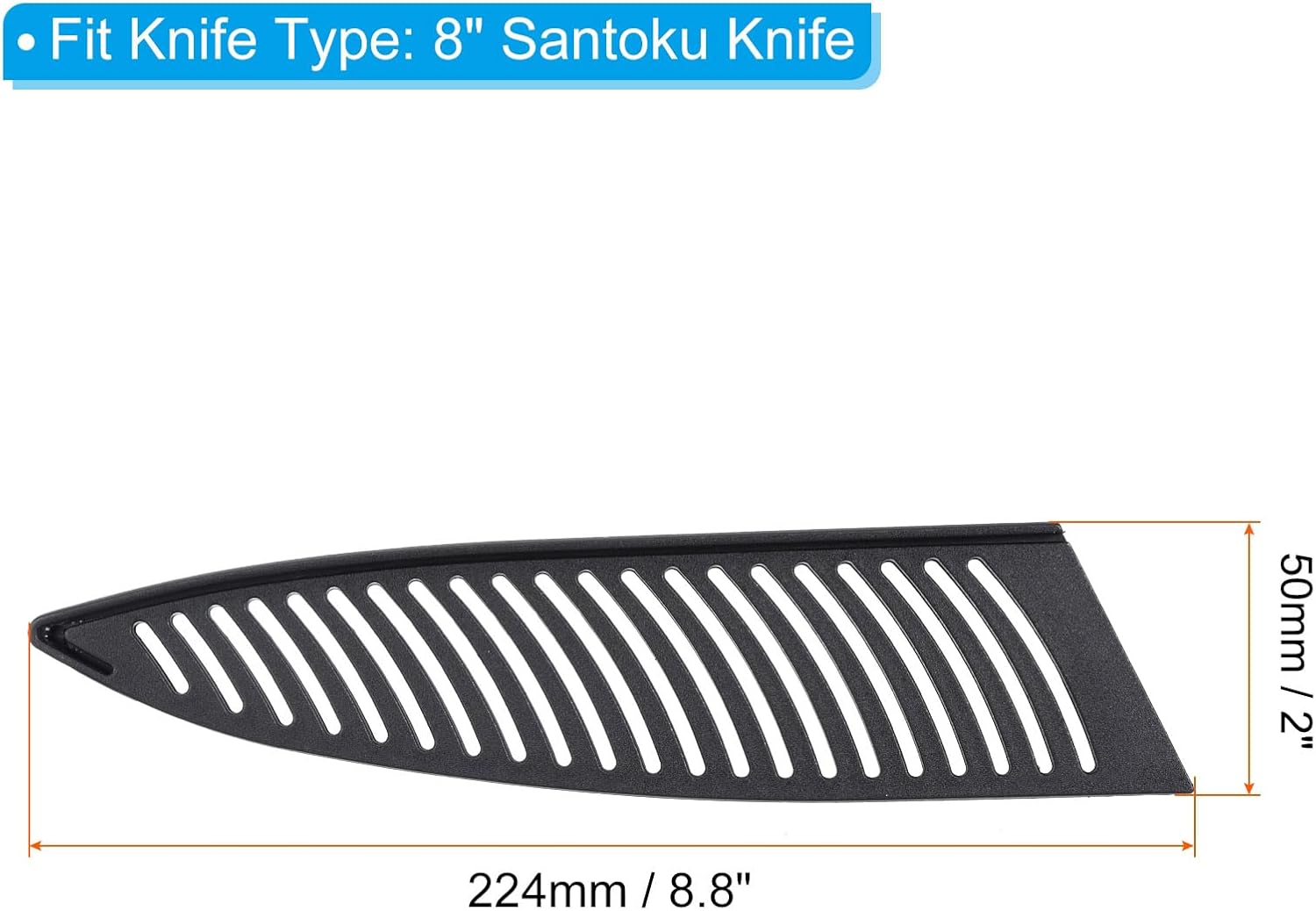Safe Knife Covers for 8-inch Chef Knives