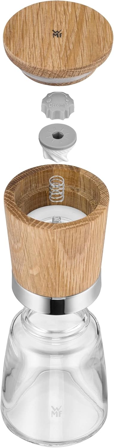 Durable Stylish WMF 2-Piece Salt Pepper Mills with Easy Storage