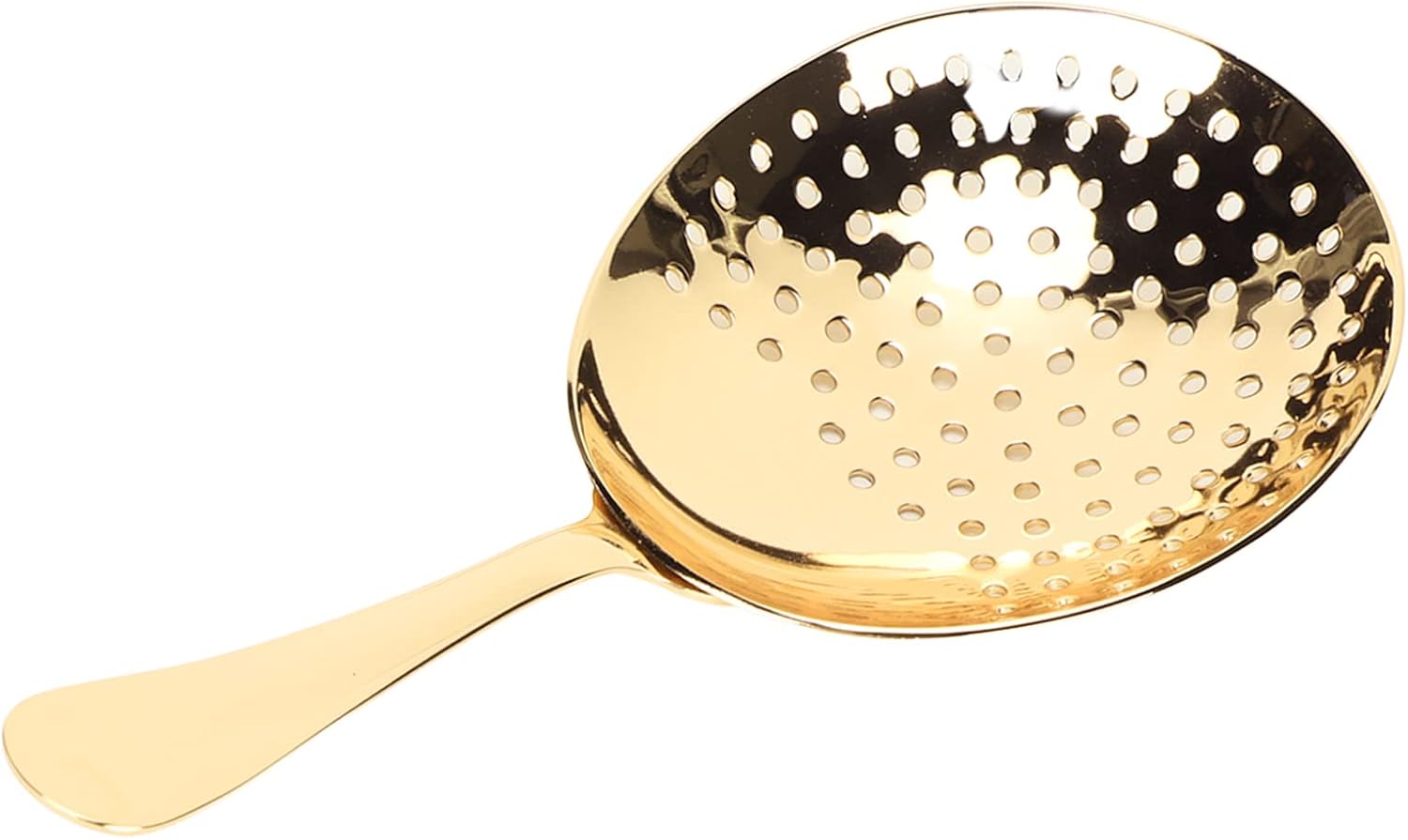 Stainless Steel Julep Strainer Ergonomic Handle for Home Commercial Use