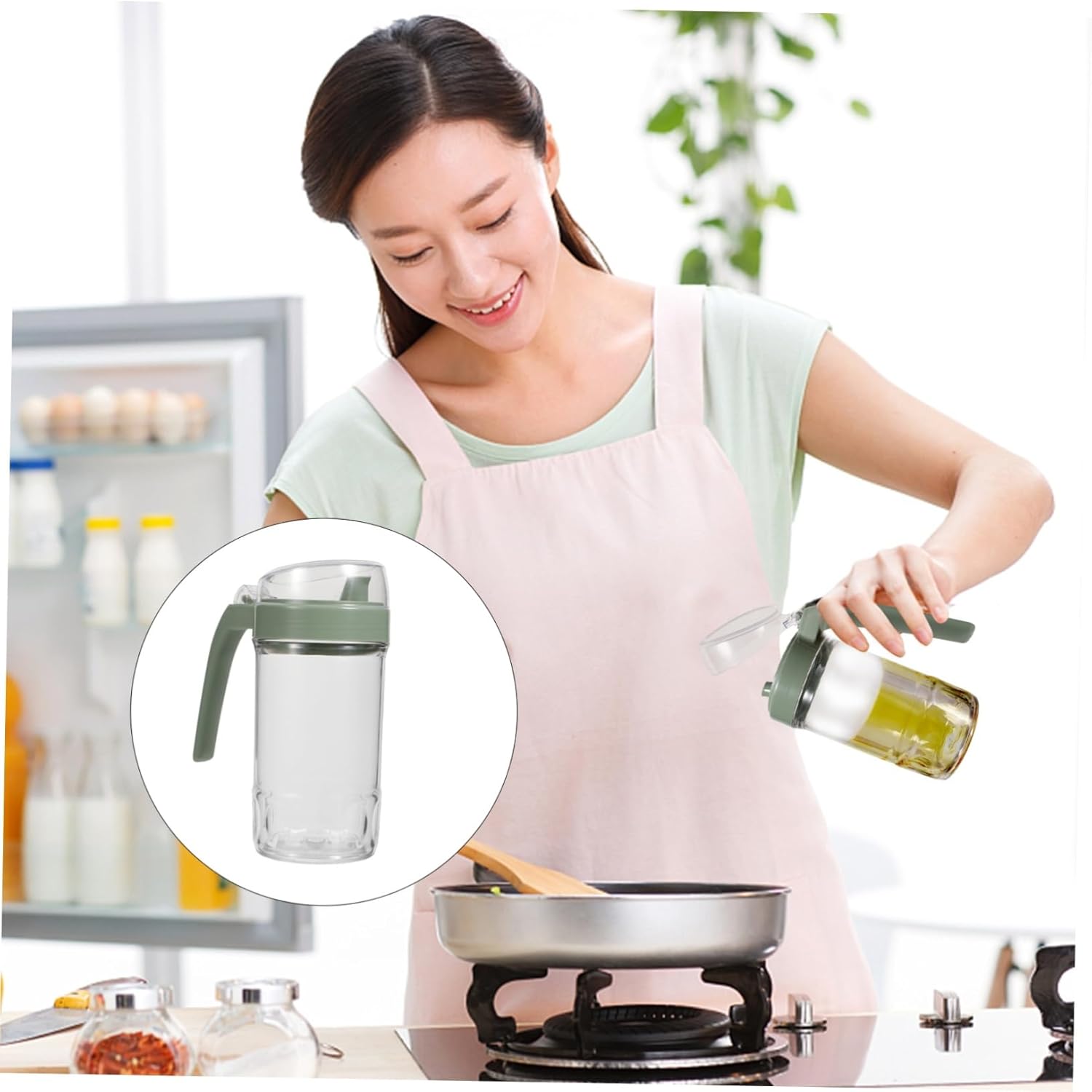 500ml Odor-Free Vinegar Condiment Dispenser