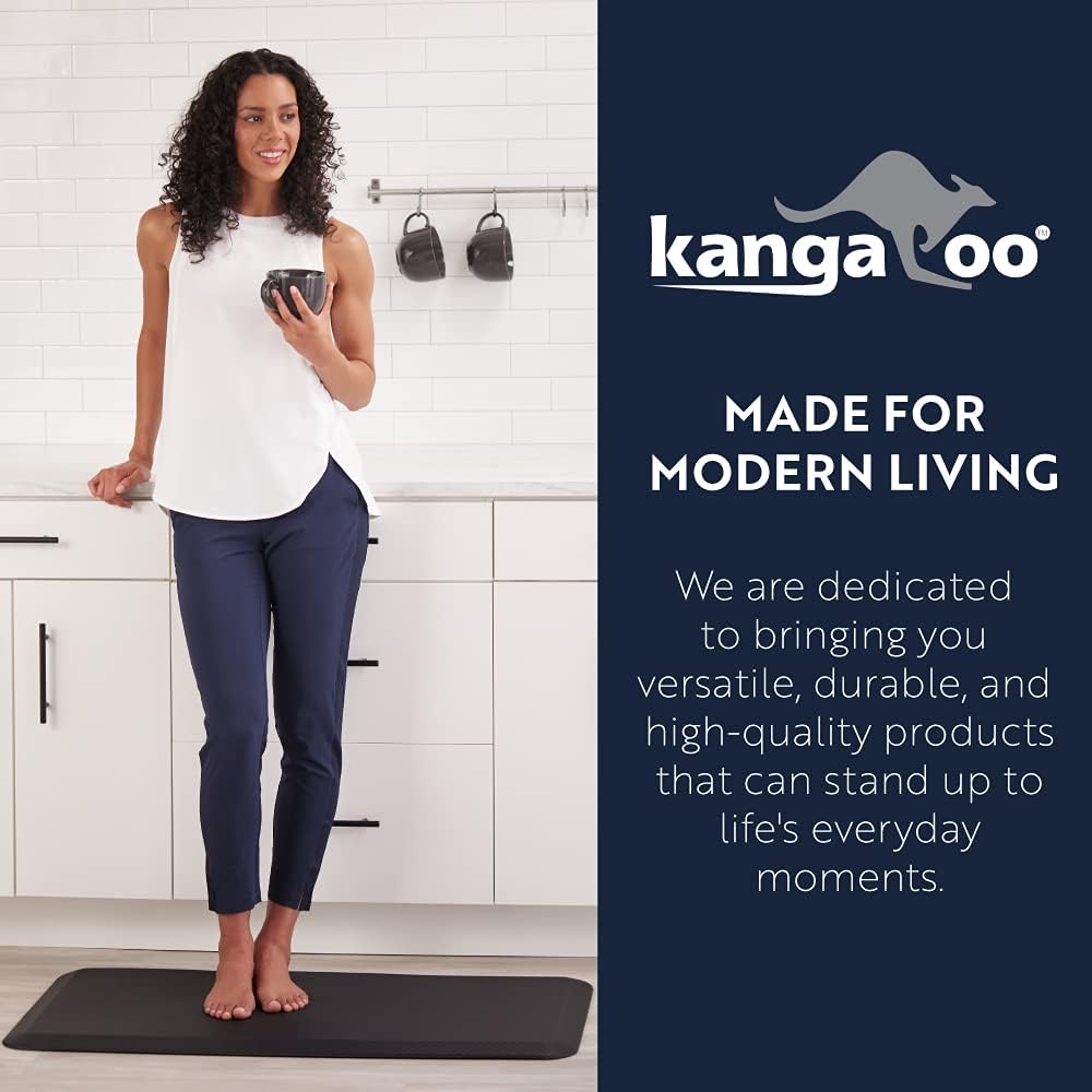 Thick Ergonomic Anti-Fatigue Mat for Kitchen Standing Desks
