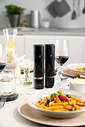 Digital Rechargeable Salt Pepper Mill with LED Light