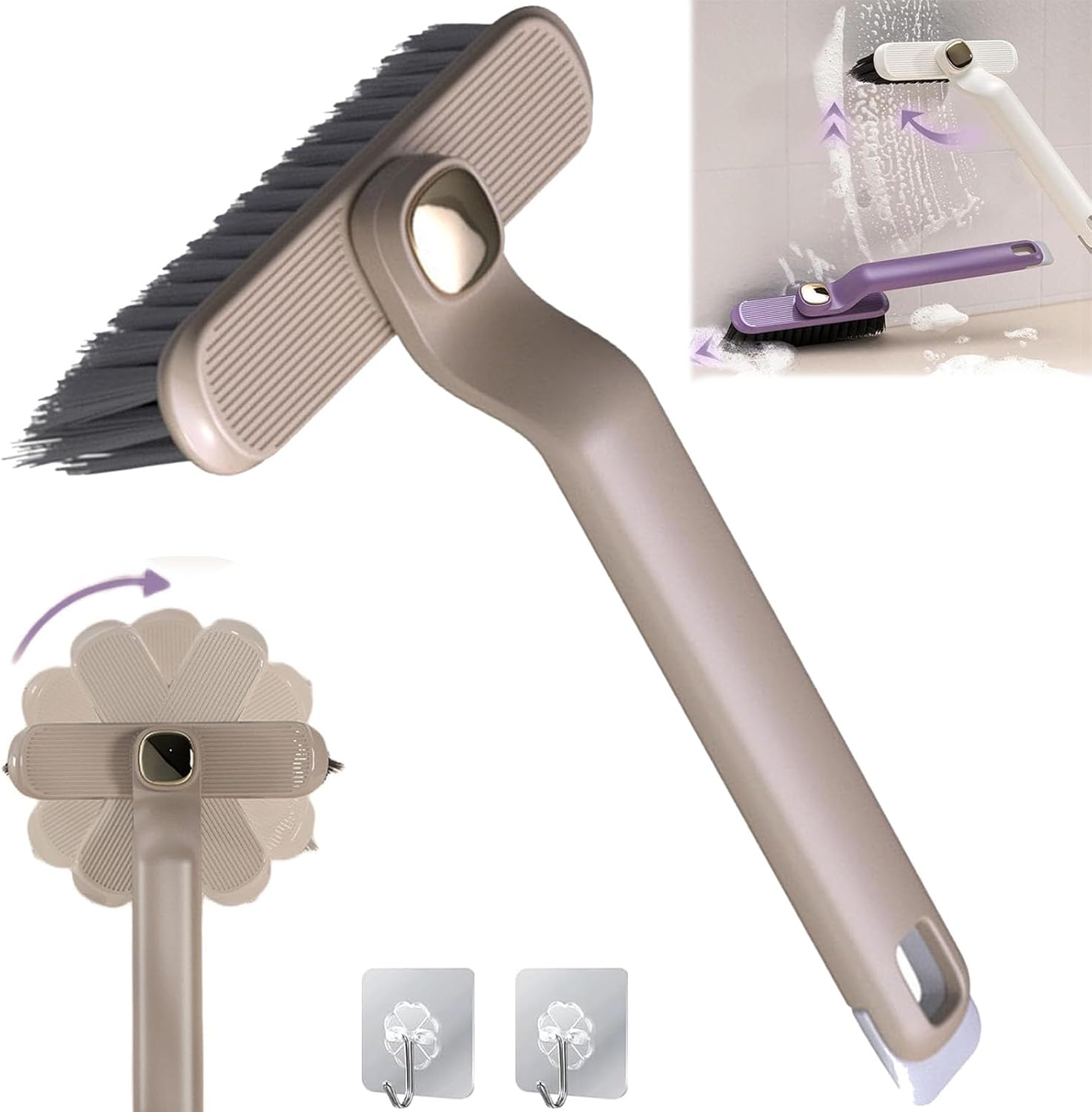90-Degree V-Shape Scrub Brush