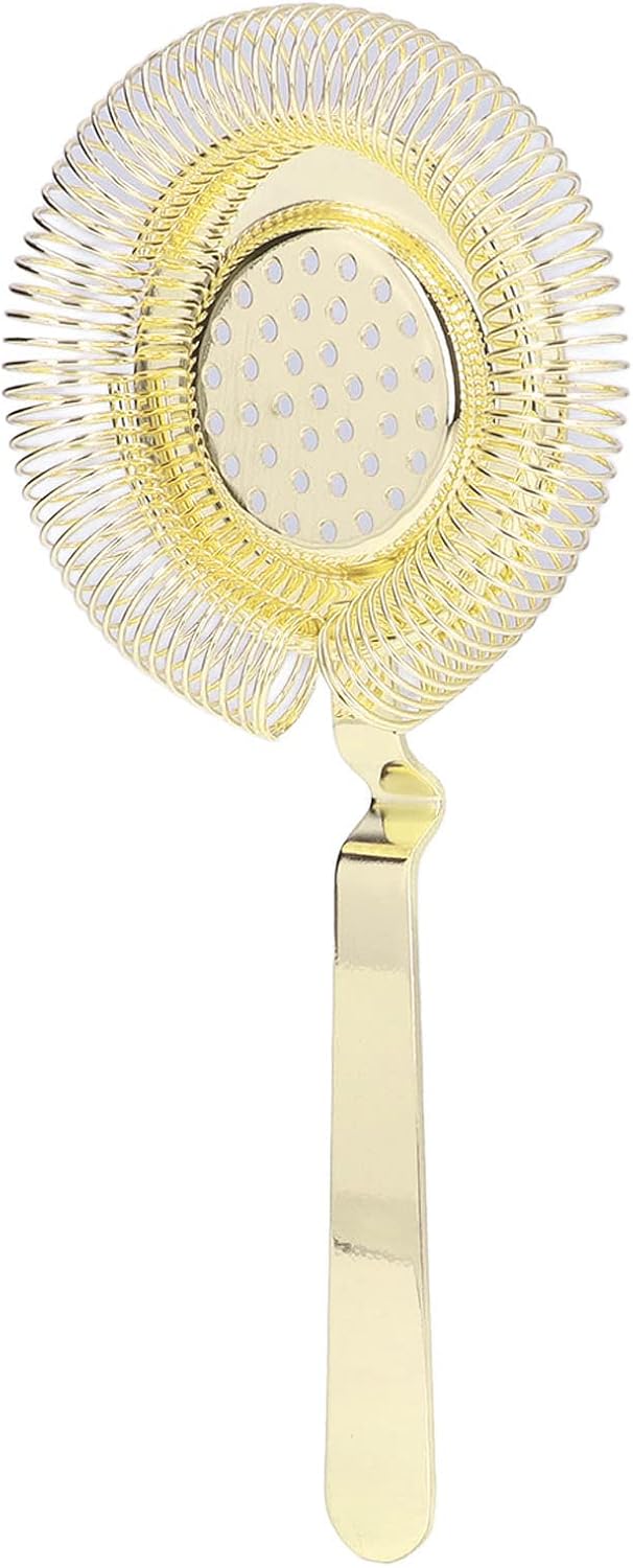 Professional Grade Cocktail Strainer Gold Edition