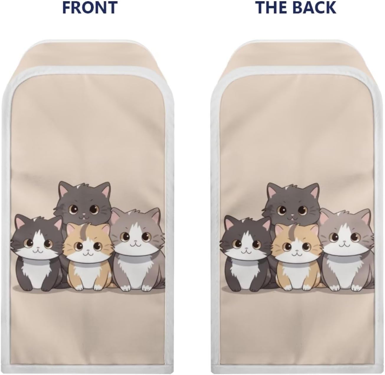 Cartoon Cat Can Opener Dust Cover