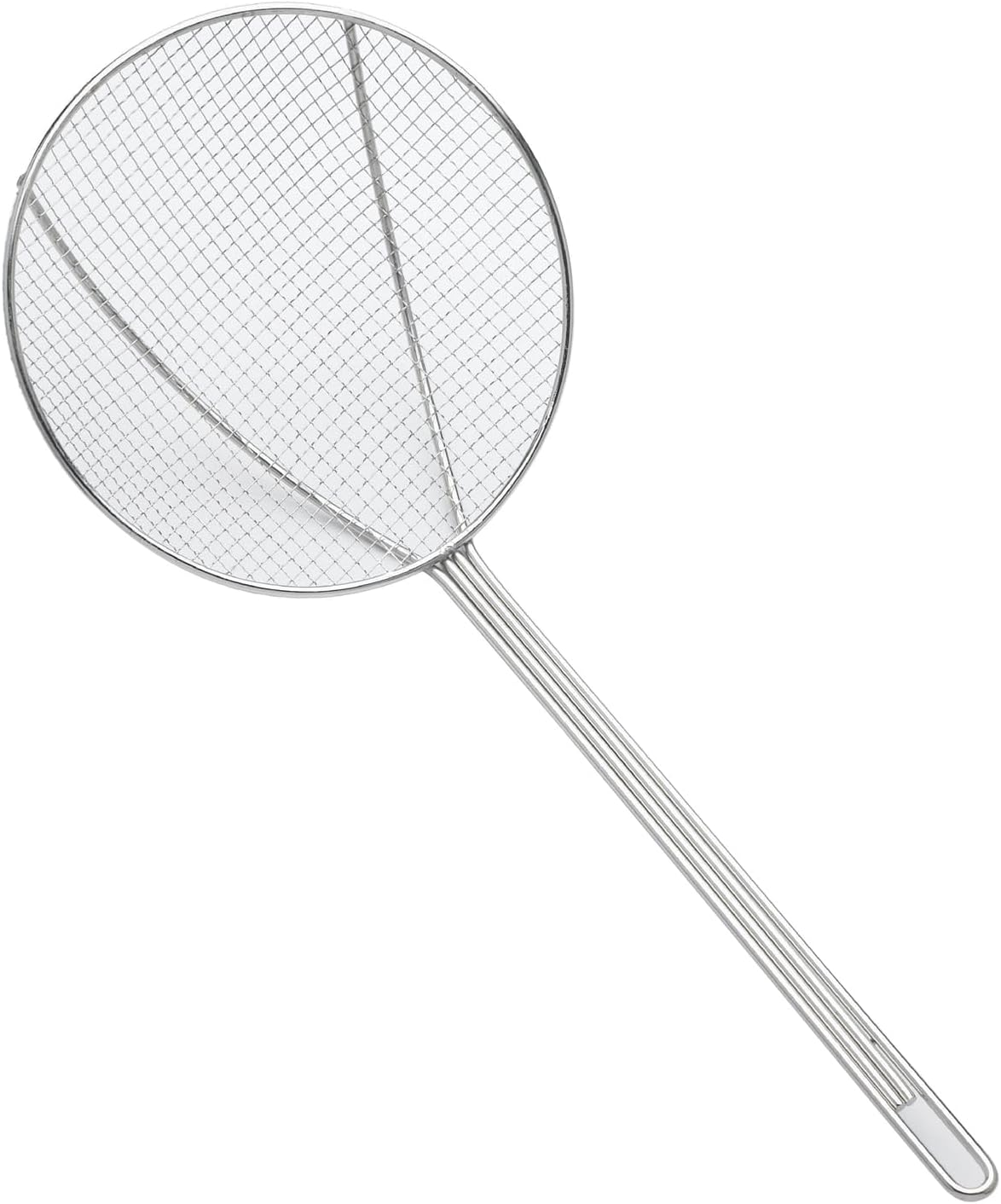 12 Nickel-Plated Skimmer by Brownie - Heat-Displacing Handle Easy Reach