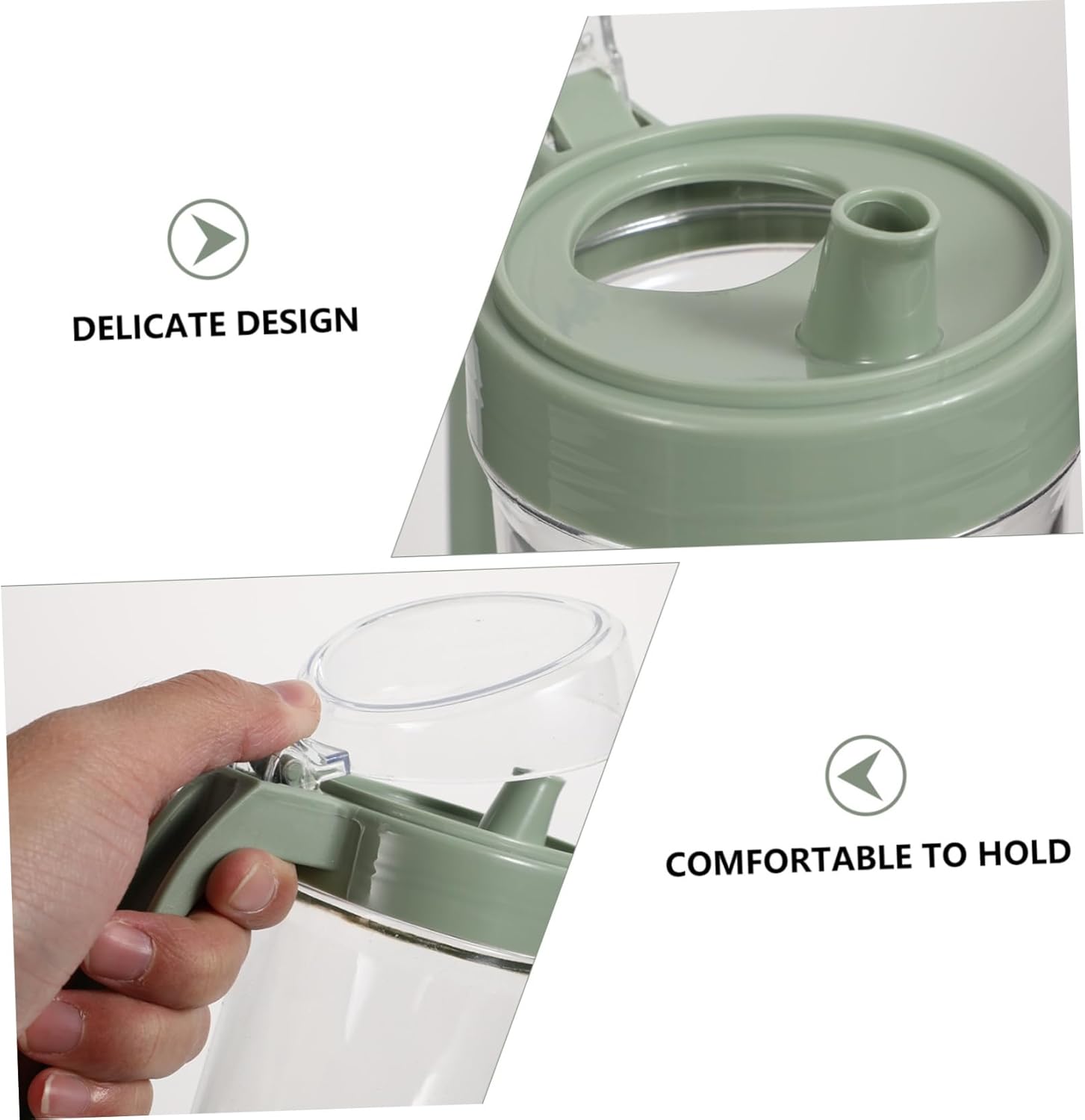 DECHOUS 500ml Acrylic Oil Squeeze Bottle