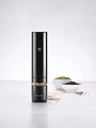 Digital Rechargeable Salt Pepper Mill with LED Light