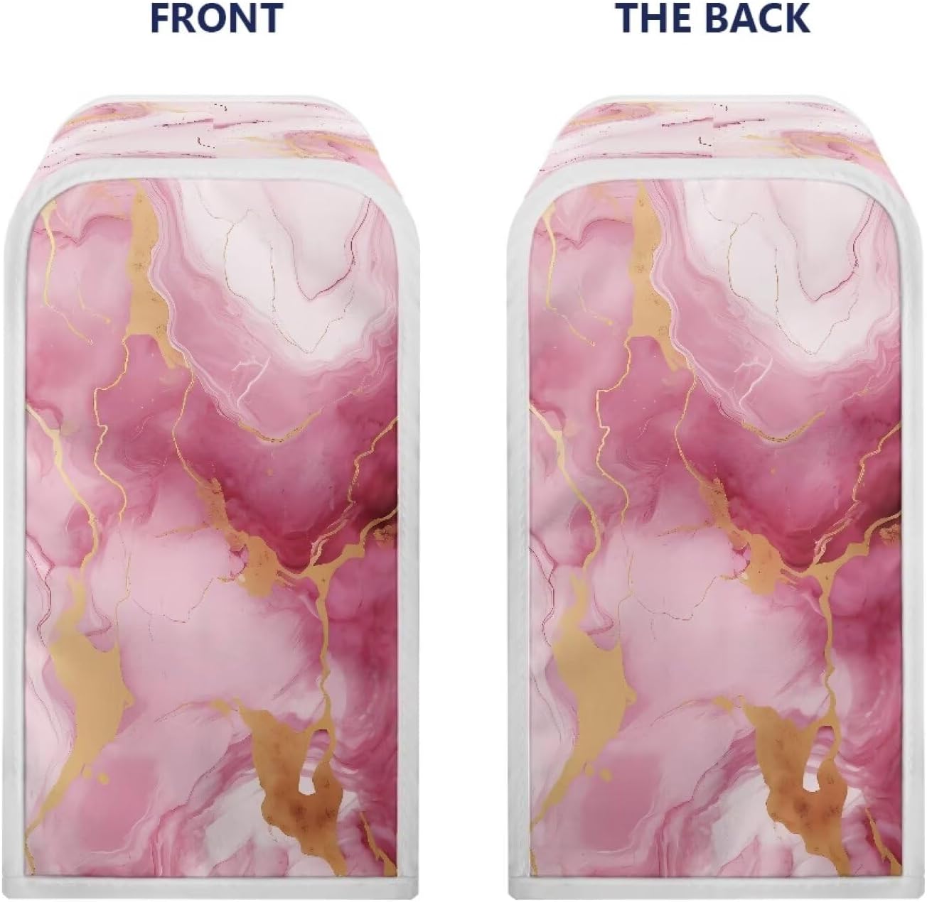 Durable Pink Marble Can Opener Protector Cover