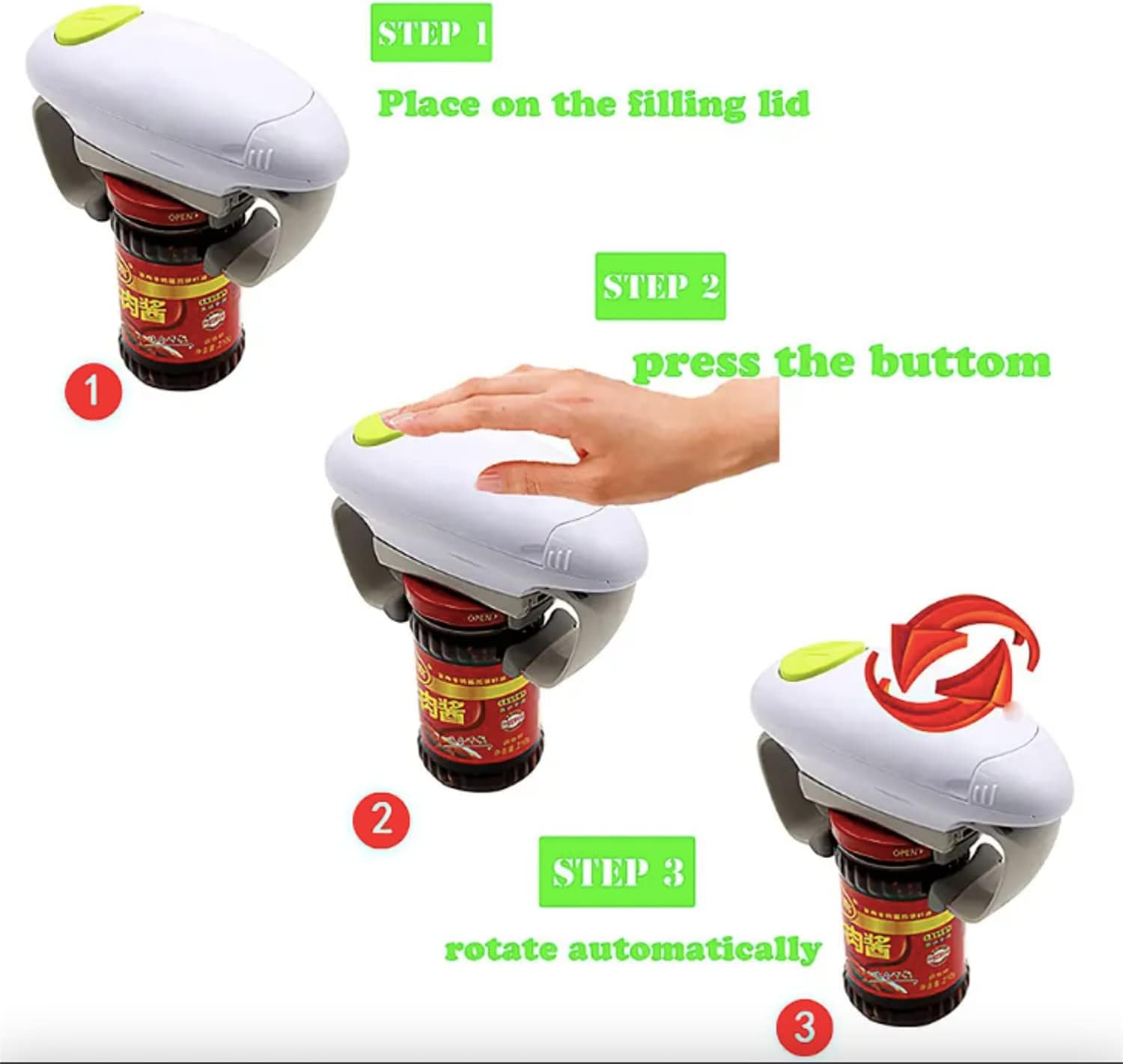 Okian Electric Jar Opener