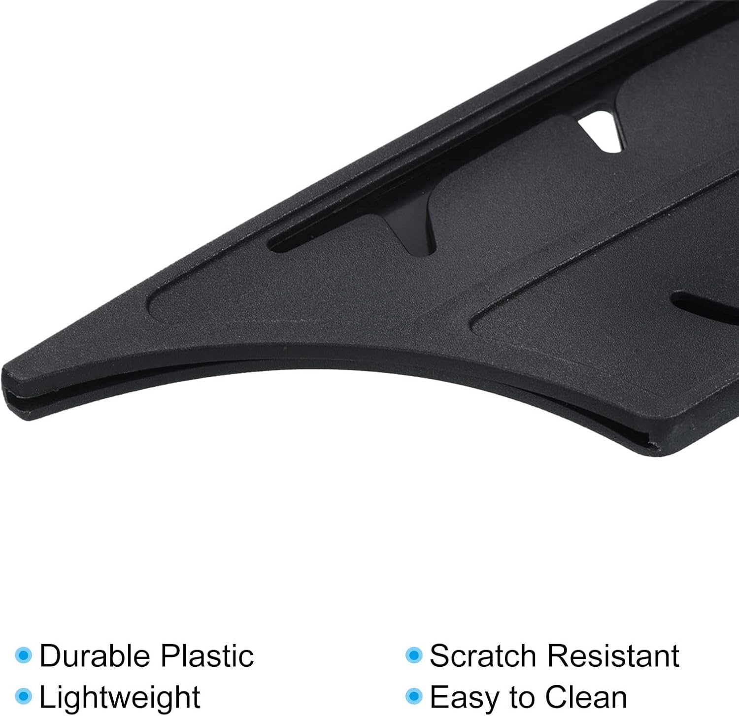 Patikil 4 x Plastic Safety Knife Covers for 7 Nakiri Knives Black