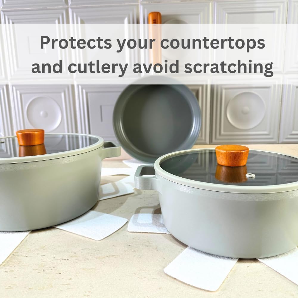 Pot and Pan Protectors Set of 3 3 Different Sizes