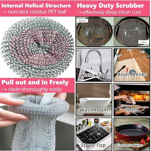 AFSN Multi-Purpose Heavy-Duty Stainless Steel Cleaning Brush