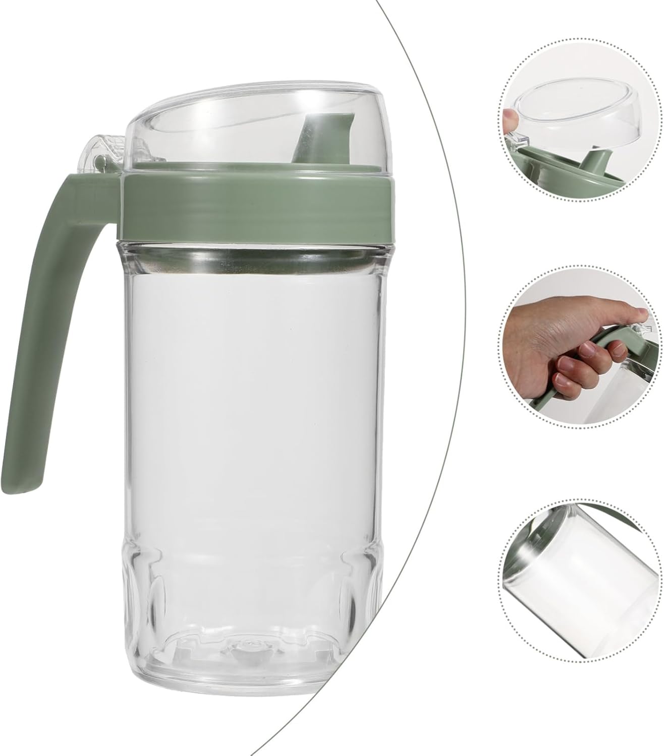 ABOOFAN 5-Piece acrylic green spray bottle system