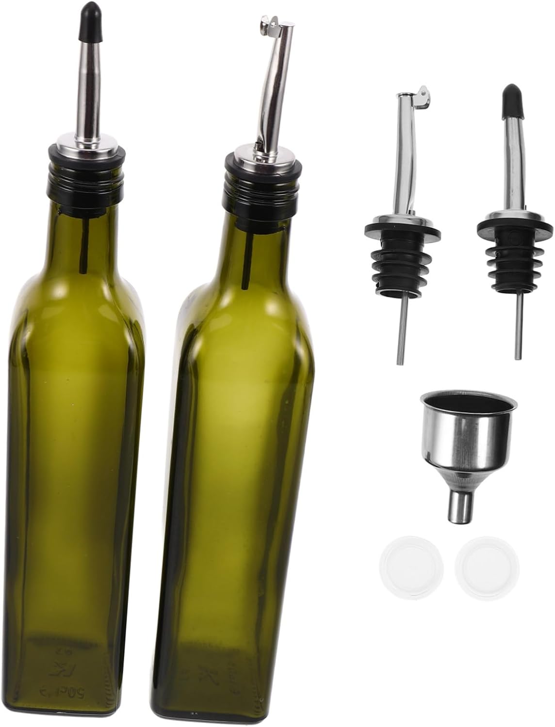 Stylish Oil and Vinegar Dispenser for Storage