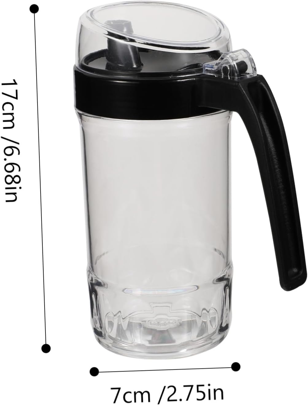 500ml Soy Sauce Dispenser Black